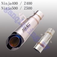 Kawasaki Ninja400 Z400 exhaust Ninja500 Z500 modified SC sports exhaust pipe