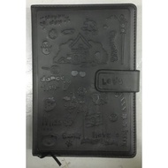 NOTE BOOK PREMIUM HARD COVER  A5 991 BOWEN & belt lock 240pgs