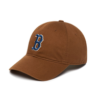 หมวกMLB Baseball Cap N-COVER Unstructured Ball Cap Big Logo B หมวกBoston ของแท้ 100% จากช๊อปเกาหลี ข