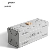 JAKEMY JM-8192 Precision ไขควงชุดแม่เหล็ก Torx Slotted Bits สําหรับโทรศัพท์มือถือแท็บเล็ต PC แว่นตาซ