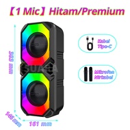 【Premium Bass】Speaker Bluetooth Karaoke Besar Super Bass Polytron Portable 8 inch Advance Wireless 2