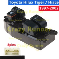8pins power window switch door glass switch Mirror lift switch Front Right for TOYOTA HILUX TIGER D4