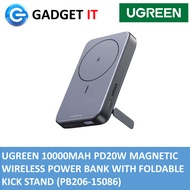 UGREEN 10000MAH PD20W MAGNETIC WIRELESS POWER BANK WITH FOLDABLE KICK STAND (PB206-15086)