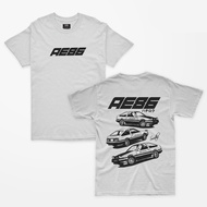 CAR T-SHIRT - Smiths Clothing Sprinter Trueno AE86 Initial D T-shirt