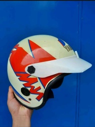 Helm helmet pelindung kepala helem lawas jadul rxk rxs rx king kobra rx king cobra 1983-1994 F1ZR Fi