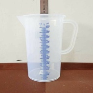 1000ml Water Measuring Cup/1 Liter Green Leaf Plastic Measuring Cup Food Grade 08E