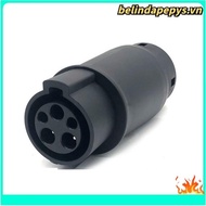 【New】EVSE EV Adaptor 32A J1772 Type 1 to Type 2 Plug EV Adapter, Electric Cars Vehicle Charger Charg