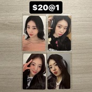 itzy cheshire特典小卡 彩領