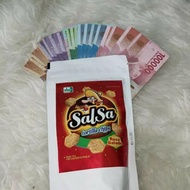 snack salsa tortilla chip berhadiah uang dan emas