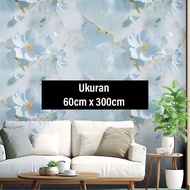 KM Package 60cmx300cm (3 Meters) Kitchen Stickers Anti-Oil Anti-Heat Wall Stickers for Tables