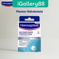 Hansaplast Second Skin Regular Plasters, Contents 6 XL Plasters, Contents 3 Hydrocolloid Plasters, C