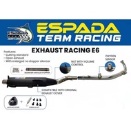 (32mm/ 35mm ) SYM VF3 VF3I 185 ESPADA E6 standard cutting exhaust ekzos pipe