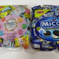 mini mico chocolate sandwish cream 80pcs