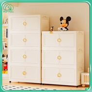 IKEA L78cm Foldable Storage Cabinet Multipurpose Stackable Double Doors Storage Box 折叠收納櫃