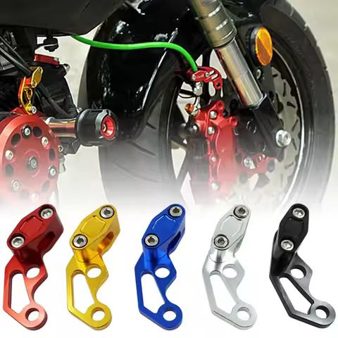 Universal Motorcycle Oil Pipe Cable Clip Brake Line Clamps Pulsar NS 200 Accessories ZX25R Yamaha Ae