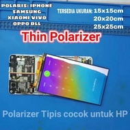 W&amp;N POLARIZER LCD HP TIPIS 15x15 CM - 20x20 CM POLARIS KHUSUS LCD HP