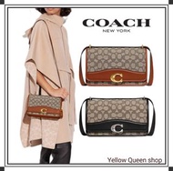 現貨‼️New Coach 🇺🇸 Original Women Bandit Shoulder Bag in Signature Textile Jacquard Crossbody Bag with