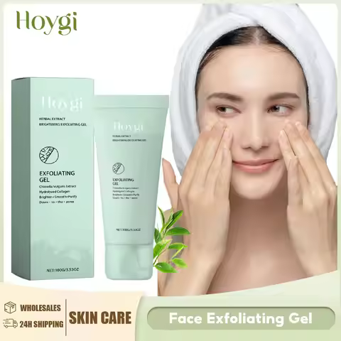 Face Exfoliating Gel Aloe Vera Exfoliating Scrub Blackhead Remover Moisturizing Nourishing Shrink Po