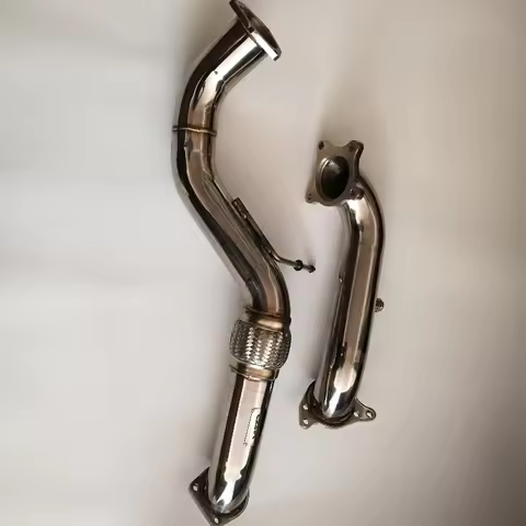 For 2016+ Honda C*ivic 1.5 T*urbo EX SI FC FK7 High Performance Stainless Steel Exhaust Downpipe