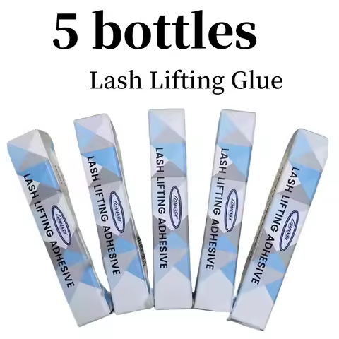 5 Bottles Korea LOMANSA Lash Lifting Glue For Eyelash Lift Perming Pestanas Adhesive Korea Clear Las