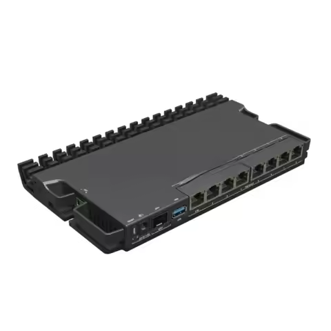 Hot sell RB5009UPr+S+IN RB5009 router with PoE-in and PoE-out on all ports, small and medium ISPs. 2