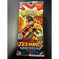 BOBOIBOY GENTAR GALAXY CARD: PEK TECHNO BREAKER BOBOIBOY 4/9 (S) card/ BOBOIBOY 8/9 (A) card