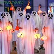 DYRUIDOJSG Ghost Costume Cape, White Scary Halloween Costumes, Creative Horror Terror Child Adult Ma