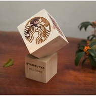 Wooden QR Code Stand Decor For Business
