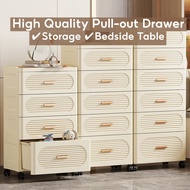 Next Day 40/50/60 cm Cabinet Drawer Pull Out Closet Stackable Storage Box Kid Toy Organizer Clothes 
