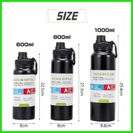 AIHOME 600/800/1000ML 304 Tumbler Hot and Cold Stainless Steel Double Wall Vacuum Insulated