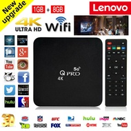 LENOVO MXQ PRO 4K HD Smart TV Box 7.1 Youtube Media Player TV BOX 8G RK3229 Quad Core 64 Bit HDMI 2.4G WIFI
