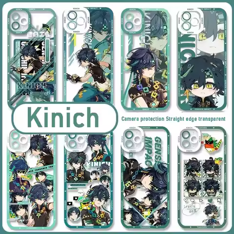 Genshin Impact Kinich Phone Case For Xiaomi POCO X7 X6 F5 X5 X4 X3 M3 M6 F6 Pro NFC F3 X3GT X4GT Mi 