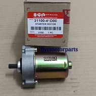 SUZUKI V100 STARTER MOTOR ORIGINAL THAI SUZUKI GENIUS PARTS BYCMOTORPARTS