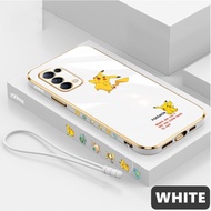 Soft Case Silikon Tpu Desain Kartun Pikachu Untuk Oppo A15 A92 A53 A31