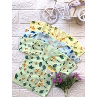 12 PCS newborn baby clothes full print short sleeve/ trendy baby clothes/ trendy baby clothes/ newbo