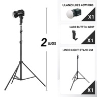 Ulanzi L023 40W Pro Video Light เซ็ตไฟ Mini COB แบบ Bi-color สำหรับถ่ายแบบ ถ่ายภาพ ถ่ายวิดีโอ