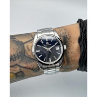【GS SBGP 005 Dark Blue Quartz 39mm】 Custom Grand Seiko Mod Watch | Jam Tangan
