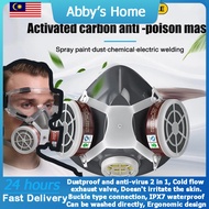 Professional 3M Gas mask 6502-7 in 1 dust mask respirator mask topeng gas beracun mask n95 mask racu