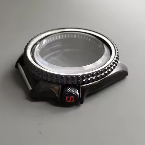 42mm SKX007 Watch Case Sapphire Crystal Glass Fits NH35 NH36 4R 7S Movement 28.5mm Dial With Bezel I
