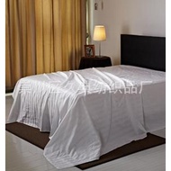 Star Hotel Bedding Cotton 3cm Satin Bed Sheet Quilt Cover Pillowcase Factory Direct Sales