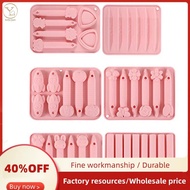 6 Pcs Safe Crayon Silicone Mold 3D Cavity Crayon Melting Molds Assorted Reusable Crayon Recycling Mo