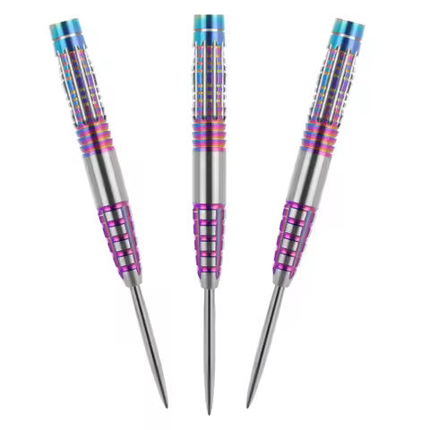 Cyeelife Professional Darts 23g Steel Tip Tungsten Steel Darts 90%, a Set of 3 Pieces, Suitable for 