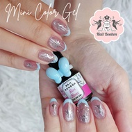 Nail Bonbon Color Mini Set Isi 6 Botol Gel Kutek UV Jel Warna Paket Lengkap Kutek Halal Salon Kuku M