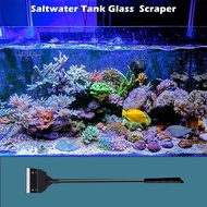 35CM Fish tank grass scraper algae scraper fish tank aquarium mirror widened stainless steel