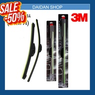 [1คู่] 3M ใบปัดน้ำฝน สำหรับ TOYOTA Revo Vigo Fortuner Tiger D4D ทุกรุ่น ทุกปี  แท้100% #ก้าน  #ก้านป