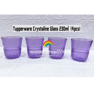 Tupperware Crystalline Short Glass 230ml (4)