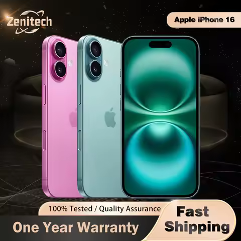 iPhone 16 Genuine 6.1" dual eSIM Genuine XDR OLED Face ID NFC A18 ROM 128/256/512GB RAM 8GB 5G AI Ce