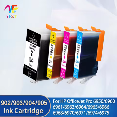 903XL For HP 902 903 904 905 Ink Cartridge For HP Officejet Pro 6950 6960 6962 6963 6965 6966 6968 6