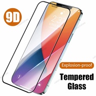 9D Full Tempered Glass iPhone 13 12 11 Pro Max Mini 6 6s 7 8 Plus X XS Max i11 i12 i13 SE 2020 9H Cl