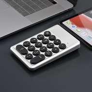 Round Cap Key 2.4G Number Keyboard USB External Keyboard Bank Financial Accounting Mini Keyboard 5/7